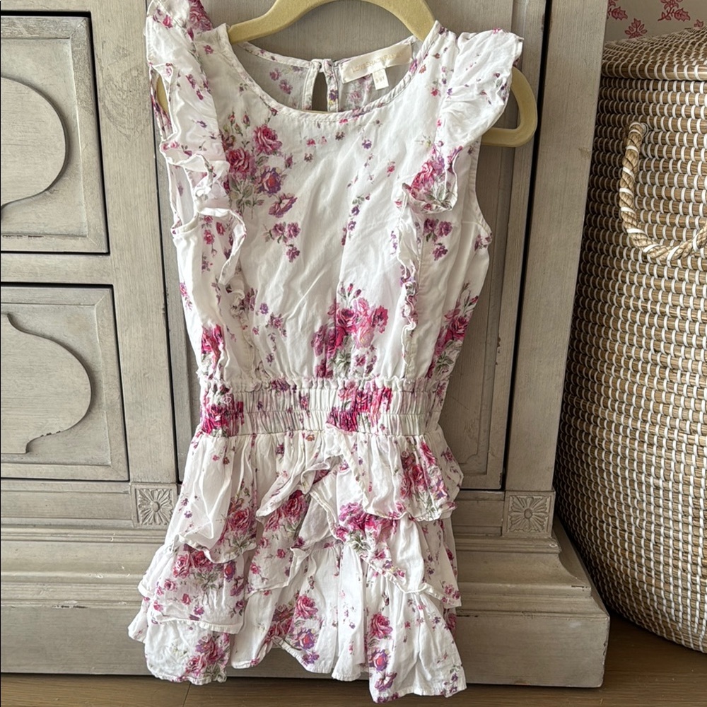 Ruffled Floral Summer Dress